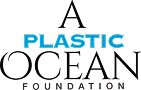 The A Plastic Ocean Foundation logo representing one of the marine conservation charities supported by our sustainable event bar hire