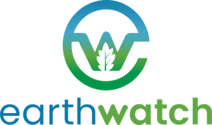 The Earthwatch logo representing the environmental research charities supported by our sustainable event bar hire